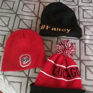 Beanies $8 each or 15 for all